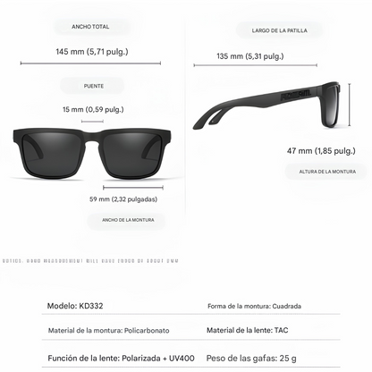 Gafas Polarizadas Antirreflejo